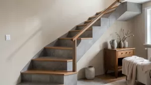 wykończenie schodów betonowych wewnętrznych